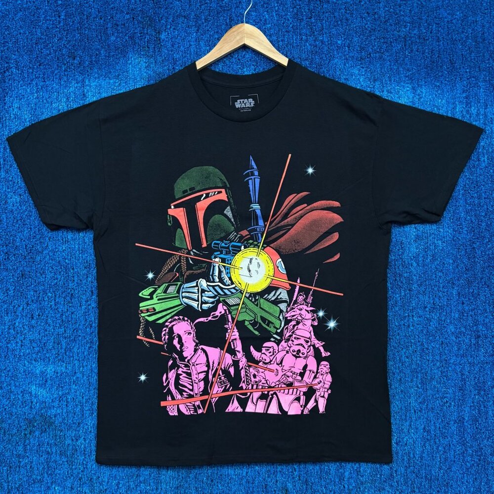 CVLA x Star Wars Bobafett Bounty Hunter Movie T-Shirt Size Extra Large